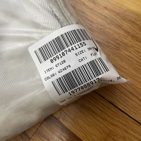 J.CREW 484 Slim-fit Pant in Corduroy Pants 30x32 Natural Stone NEW Casual Basic - Picture 10 of 13